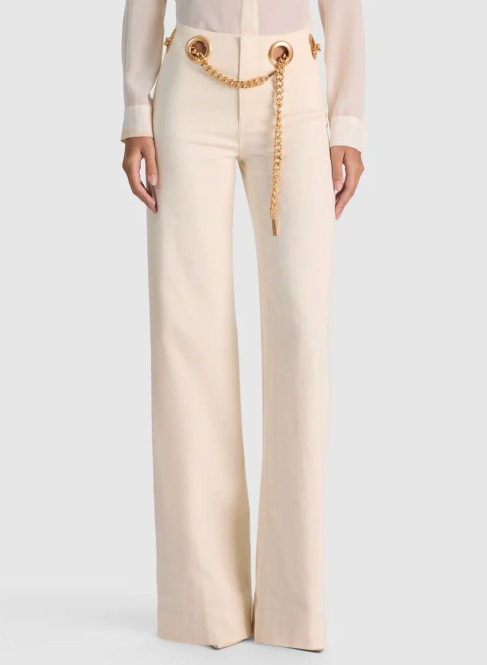 Alice + Olivia JASPER CHAIN BELT JEAN